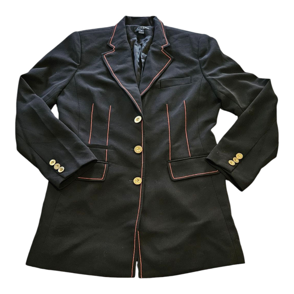 Style Size 12 Long Sleeve Button Up Blazer